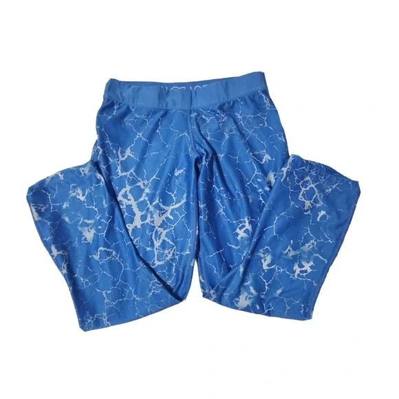 Nike Women's Small Dri-Fit Blue Lightning Crop Leggings, Pre-owned - Picture 2 of 11